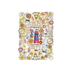 Lighthouse decoupage paper 50x70cm