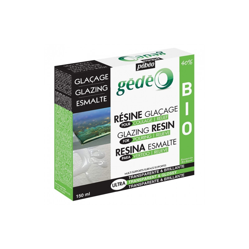 Pebeo Gedeo was a glazing resin of epoxy resin