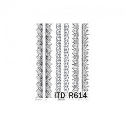 Rice decoupage paper lace A4 ITD R614