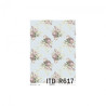 Rice decoupage paper dot roses A4 ITD R617