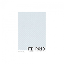 Rice decoupage paper dots A4 ITD R619