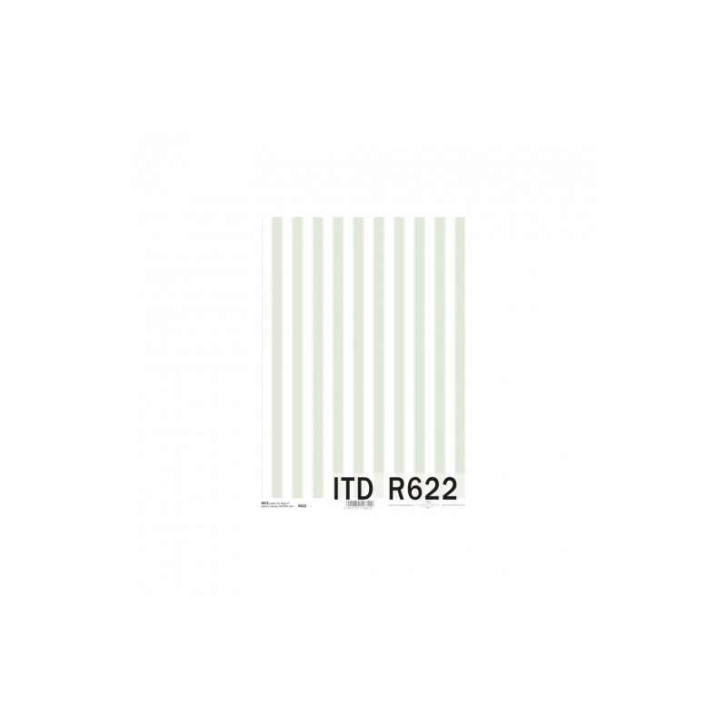 Rice decoupage paper stripes A4 ITD R622