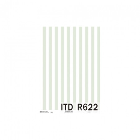 Rice decoupage paper stripes A4 ITD R622