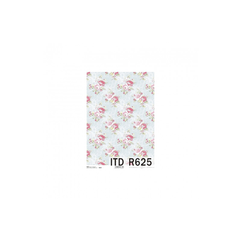 Rice decoupage paper A4 ITD R625 roses