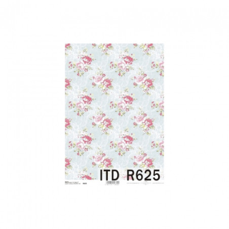 Rice decoupage paper A4 ITD R625 roses