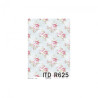 Papier ryżowy do decoupage A4 ITD R625 róże - sklep plastyczny - szał