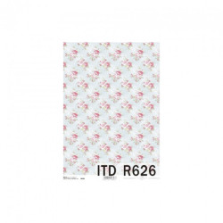 Rice decoupage paper A4 ITD R626 roses