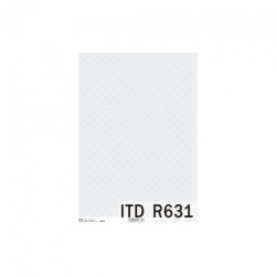 Rice decoupage paper dots A4 ITD R631