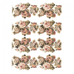 Rice decoupage paper A4 ITD R381