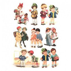 Rice decoupage paper for children kids R340