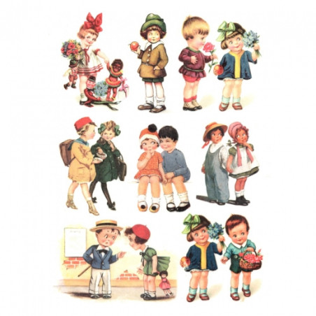 Rice decoupage paper for children kids R340