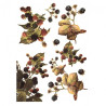 Rice decoupage paper blackberry fruit A4 ITD R395
