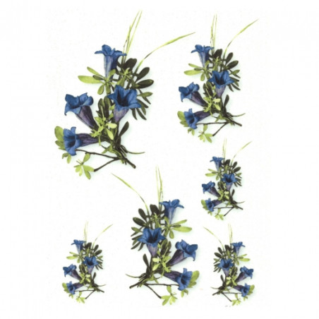 Papier ryżowy do decoupage A4 ITD R166 - sklep plastyczny - szał dla p