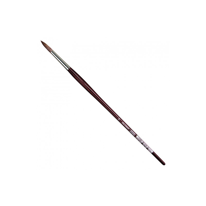 Da Vinci grigio round synthetic brushes series 7795