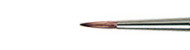 Da Vinci grigio round synthetic brushes series 7795
