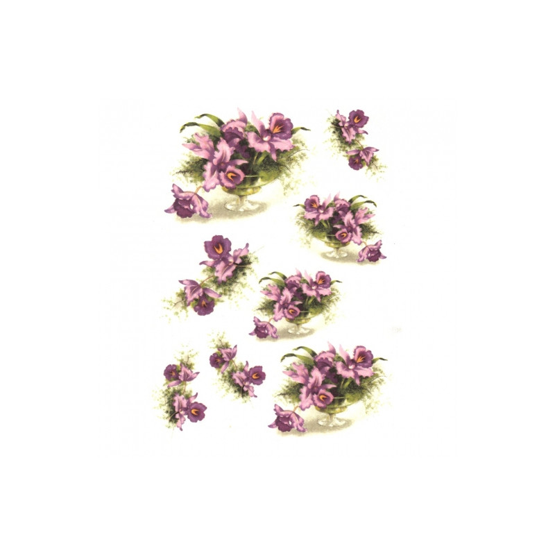 Rice decoupage paper A4 ITD R248