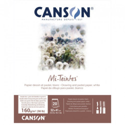 Blok Canson mi-teintes do pasteli 32x41cm 160g 20ark - sklep plastyczn