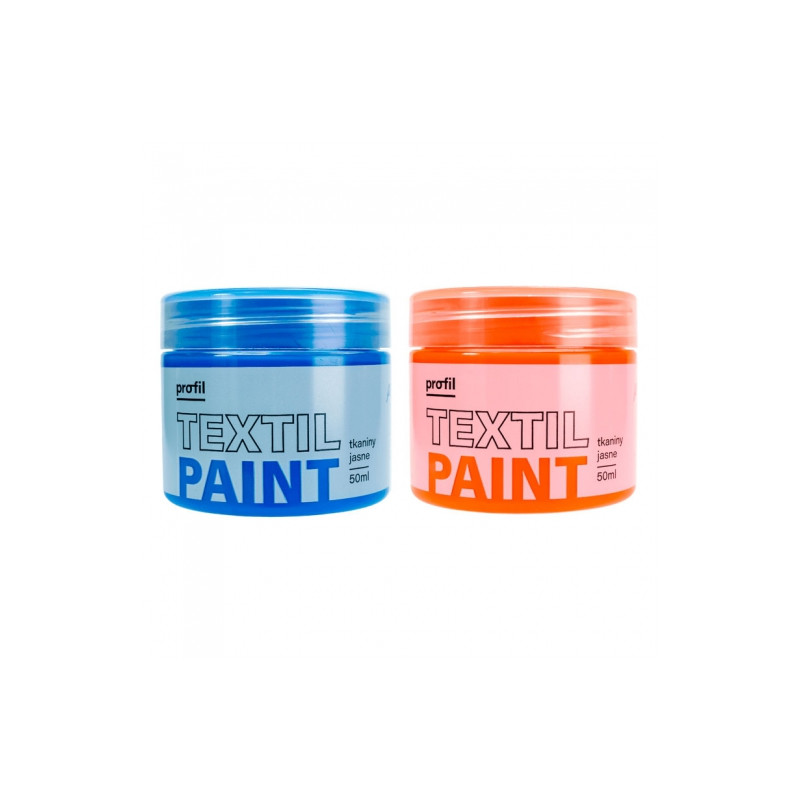 Profil textil paint farby do jasnych tkanin 50ml - sklep plastyczny -