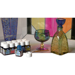 Lefranc&Bourgeois vitrail farby do szkła 50ml - Sklep Plastyczny - Sza