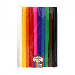 Happy Color tissue paper crinkled 10 rolls mix of colors 25x200cm