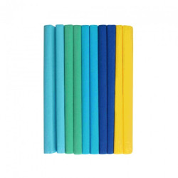 Happy Color tissue paper crinkled 10 rolls mix sea colors 25x200cm
