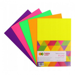 Happy Color corrugated board fluo A4 5 colors