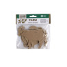 Happy Color set of cardboard farm shapes 5 pcs 10x6 cm