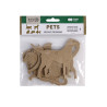 Happy Color zestaw kształtów tekturowych pets 5 szt 12x6 cm - sklep pl