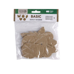 Happy Color zestaw kształtów tekturowych basic 5 szt 10x6 cm - sklep p