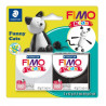 Fimo kids set modelin 2x42g funny cats