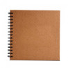 Happy Color album on a spiral eco brown 20x20cm 30ark 180gr