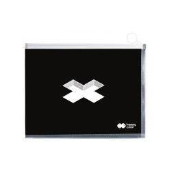 Happy Color briefcase with zipper B4 mix of tetris patterns