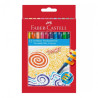 Faber-Castell set of 12 twist wax crayons