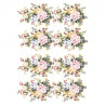 Papier ryżowy do decoupage kwiaty bukiety A4 ITD R378 - sklep plastycz