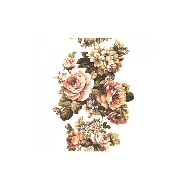 Rice decoupage paper flowers roses A4 ITD R379