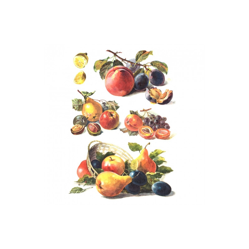 Papier ryżowy do decoupage A4 ITD R397- sklep plastyczny - szał dla pl