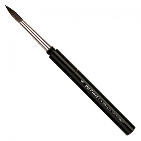 Da Vinci casaneo travel round synthetic brushes series 1593