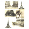 Rice paper for decoupage vintage Paris A4 ITD R442