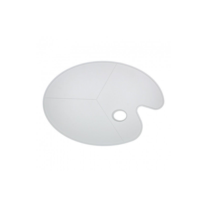 Phoenix paleta plastikowa owalna 30x43cm- sklep plastyczny szał dla pl