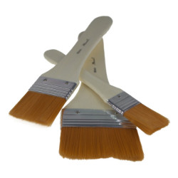Phoenix set of 3 flat synthetic brushes