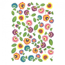 Rice decoupage paper folklore A4 ITD R309