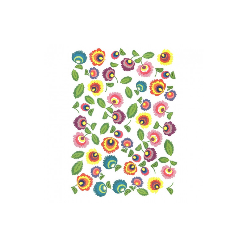 Rice decoupage paper folklore A4 ITD R309