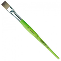 Da Vinci hobby fit synthetic flat brushes series 374
