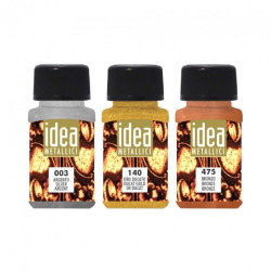 Maimeri idea metallici farba dekoracyjna 60ml - sklep plastyczny - sza