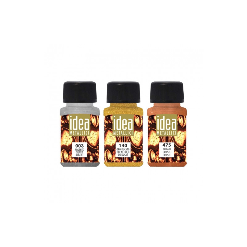 Maimeri idea metallici farba dekoracyjna 60ml - sklep plastyczny - sza