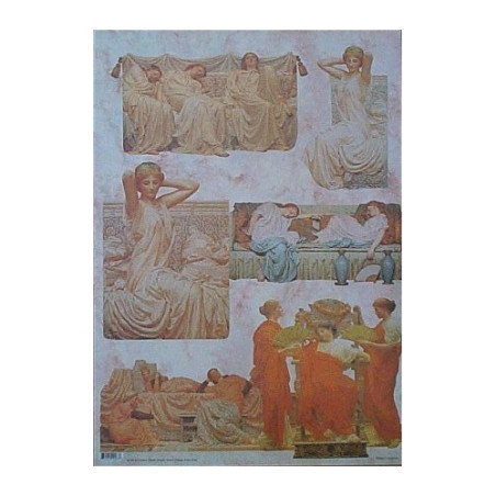 Papier do decoupage Albert Joseph Moore 50x70cm - sklep plastyczny - s