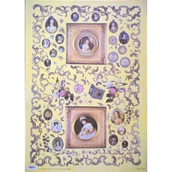 Annabelle decoupage paper 50x70cm