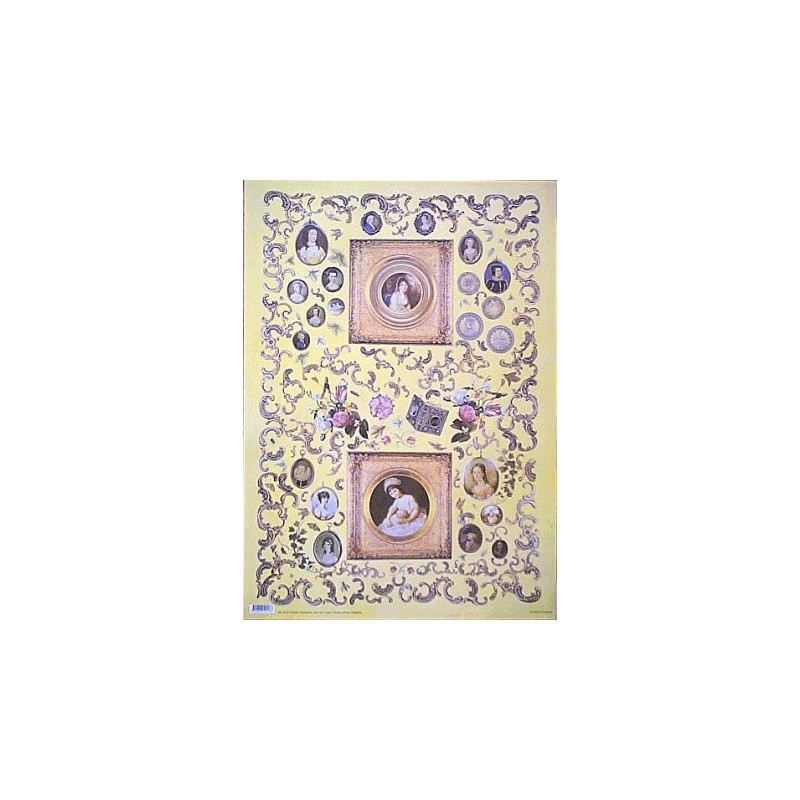 Papier do decoupage Annabelle 50x70cm - sklep plastyczny - szał dla pl