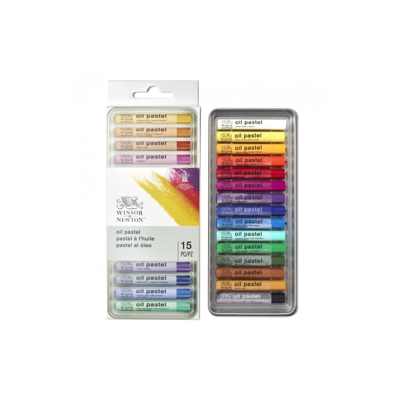 Winsor & Newton set of 15 oil pastels