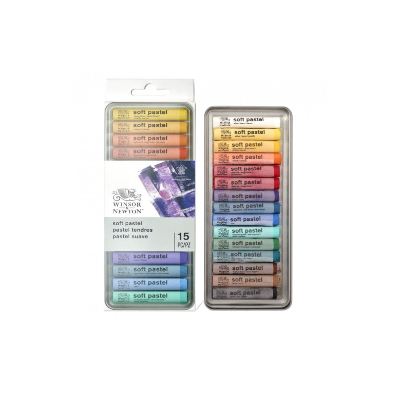 Winsor & Newton set of 15 dry pastels